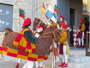 La Cavalcada de Reis 2015. La precavalcada pels carrers de Girona