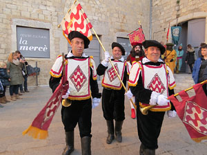 La Cavalcada de Reis 2015. La precavalcada pels carrers de Girona