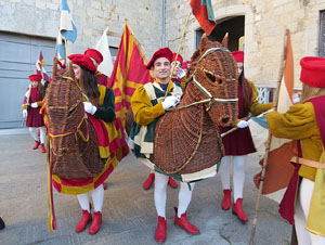 La Cavalcada de Reis 2015. La precavalcada pels carrers de Girona