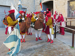 La Cavalcada de Reis 2015. La precavalcada pels carrers de Girona