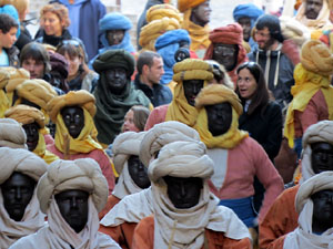 La Cavalcada de Reis 2015. La precavalcada pels carrers de Girona
