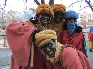La Cavalcada de Reis 2015. Preparaci&oacute; de la Cavalcada