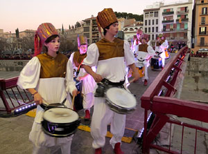 La Cavalcada de Reis 2015. Preparaci&oacute; de la Cavalcada