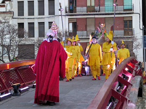 La Cavalcada de Reis 2015. Preparaci&oacute; de la Cavalcada