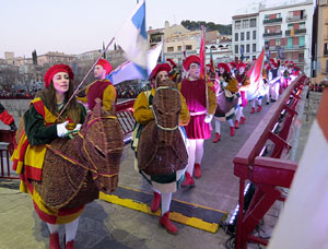 La Cavalcada de Reis 2015. Preparaci&oacute; de la Cavalcada