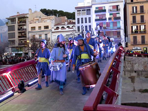 La Cavalcada de Reis 2015. Preparaci&oacute; de la Cavalcada