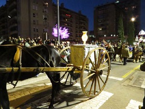 La Cavalcada de Reis 2015. Preparaci&oacute; de la Cavalcada
