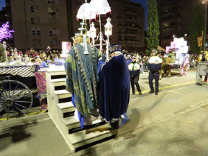 La Cavalcada de Reis 2015. Preparaci&oacute; de la Cavalcada