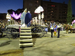 La Cavalcada de Reis 2015. Preparaci&oacute; de la Cavalcada