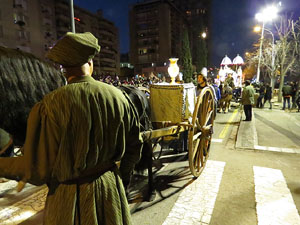 La Cavalcada de Reis 2015. Preparaci&oacute; de la Cavalcada