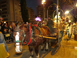 La Cavalcada de Reis 2015. Preparaci&oacute; de la Cavalcada