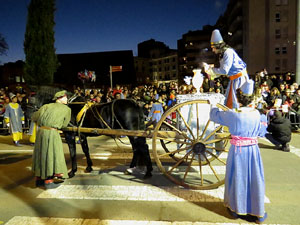 La Cavalcada de Reis 2015. Preparaci&oacute; de la Cavalcada