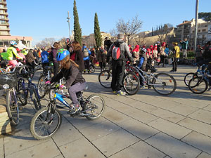 La Pedalada de Reis 2015, organitzada per Mou-te en bici