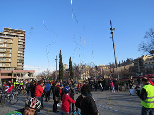 La Pedalada de Reis 2015, organitzada per Mou-te en bici