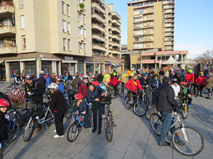 La Pedalada de Reis 2015, organitzada per Mou-te en bici