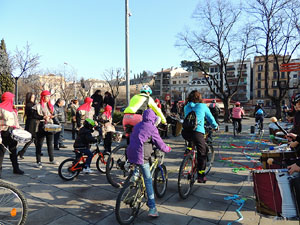 La Pedalada de Reis 2015, organitzada per Mou-te en bici