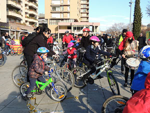 La Pedalada de Reis 2015, organitzada per Mou-te en bici