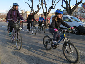 La Pedalada de Reis 2015, organitzada per Mou-te en bici