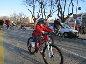 La Pedalada de Reis 2015, organitzada per Mou-te en bici