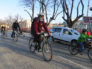 La Pedalada de Reis 2015, organitzada per Mou-te en bici