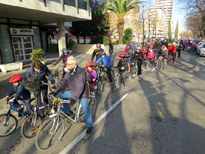 La Pedalada de Reis 2015, organitzada per Mou-te en bici