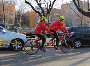 La Pedalada de Reis 2015, organitzada per Mou-te en bici