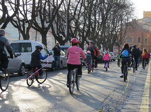 La Pedalada de Reis 2015, organitzada per Mou-te en bici