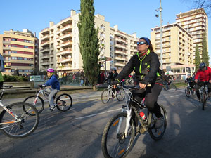 La Pedalada de Reis 2015, organitzada per Mou-te en bici