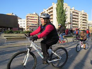 La Pedalada de Reis 2015, organitzada per Mou-te en bici