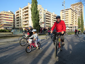 La Pedalada de Reis 2015, organitzada per Mou-te en bici