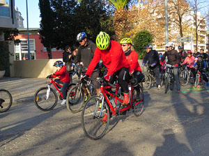 La Pedalada de Reis 2015, organitzada per Mou-te en bici