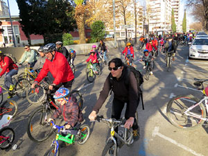 La Pedalada de Reis 2015, organitzada per Mou-te en bici