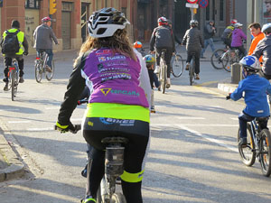 La Pedalada de Reis 2015, organitzada per Mou-te en bici