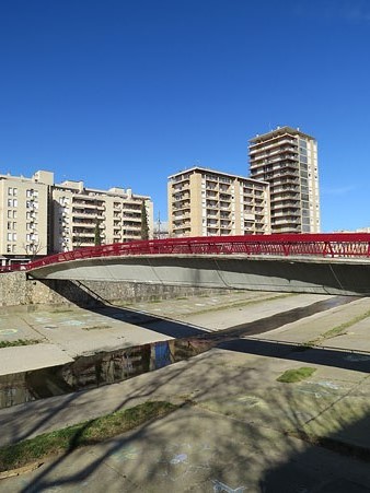 Actual pont de l'alferes Huarte