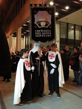 Penó de la confraria del Sant Sepulcre