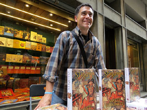 Sant Jordi 2015 a la Llibreria Geli. Signatures de llibres