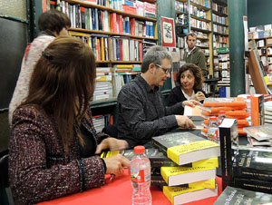 Sant Jordi 2015 a la Llibreria Geli. Signatures de llibres