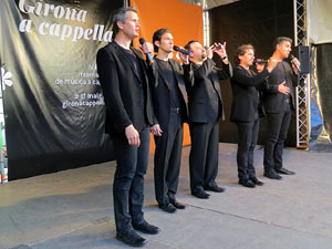 Festival A Capella 2015. B Vocal a la pla&ccedil;a de la Independ&egrave;ncia