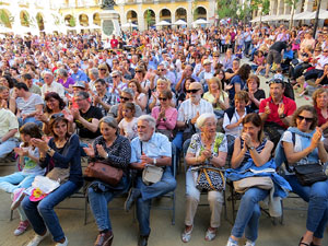 Festival A Capella 2015. B Vocal a la pla&ccedil;a de la Independ&egrave;ncia