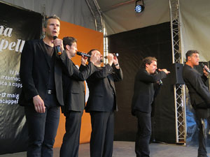 Festival A Capella 2015. B Vocal a la pla&ccedil;a de la Independ&egrave;ncia