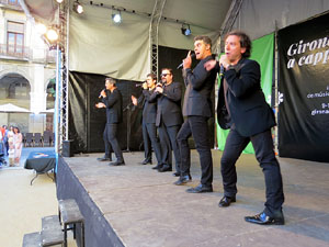 Festival A Capella 2015. B Vocal a la pla&ccedil;a de la Independ&egrave;ncia