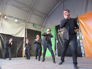 Festival A Capella 2015. B Vocal a la pla&ccedil;a de la Independ&egrave;ncia