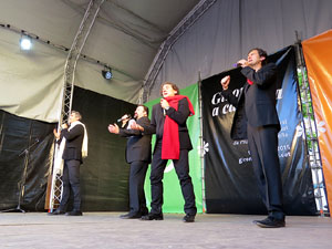 Festival A Capella 2015. B Vocal a la pla&ccedil;a de la Independ&egrave;ncia