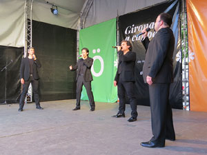 Festival A Capella 2015. B Vocal a la pla&ccedil;a de la Independ&egrave;ncia