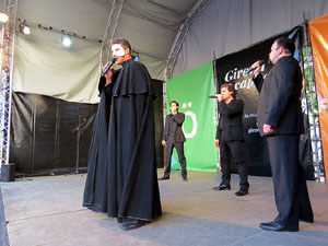 Festival A Capella 2015. B Vocal a la pla&ccedil;a de la Independ&egrave;ncia