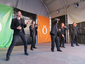 Festival A Capella 2015. B Vocal a la pla&ccedil;a de la Independ&egrave;ncia
