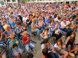 Festival A Capella 2015. In Crescendo a la pla&ccedil;a de la Independ&egrave;ncia