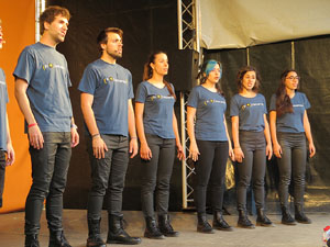 Festival A Capella 2015. In Crescendo a la pla&ccedil;a de la Independ&egrave;ncia