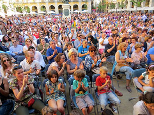 Festival A Capella 2015. In Crescendo a la pla&ccedil;a de la Independ&egrave;ncia