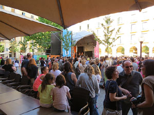 Festival A Capella 2015. In Crescendo a la pla&ccedil;a de la Independ&egrave;ncia